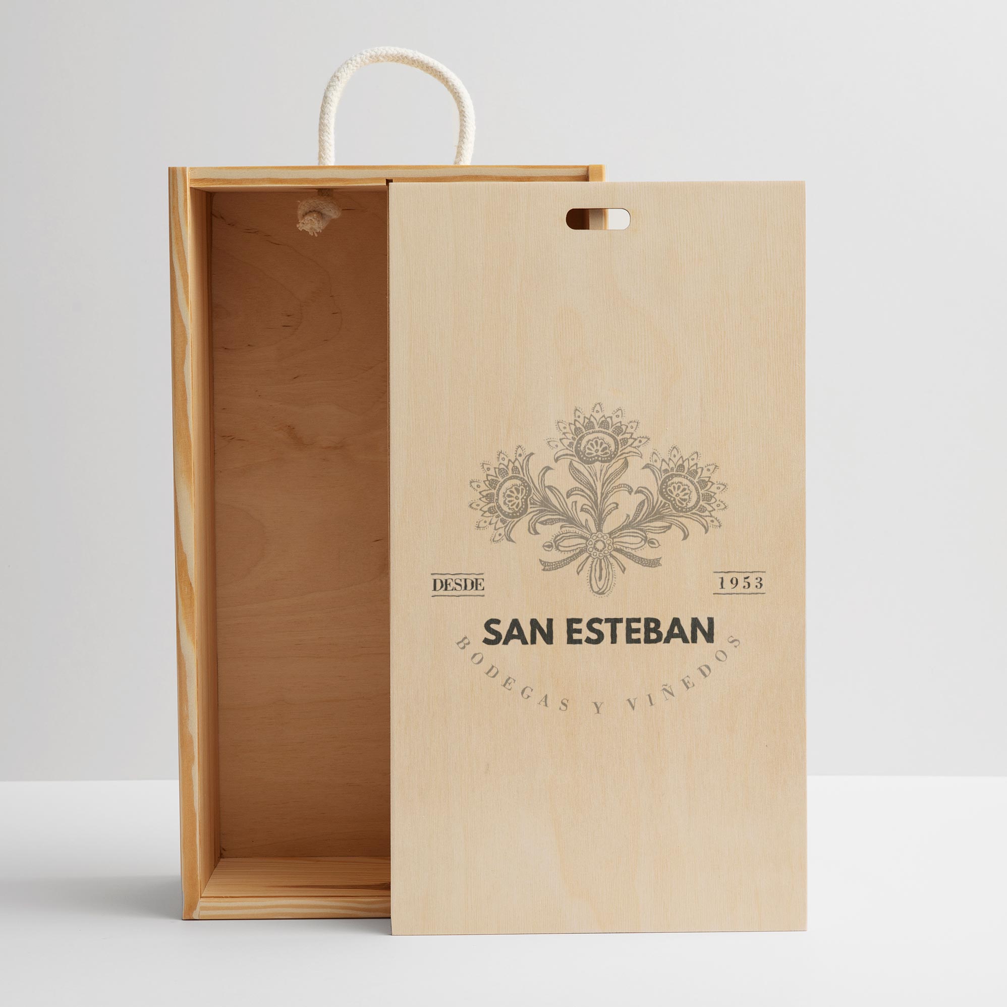 Bodegas San Esteban, diseño identidad corporativa